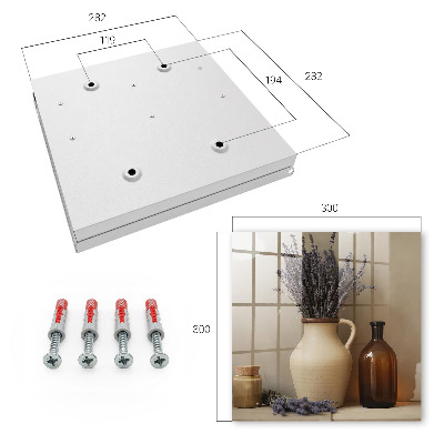 Key box Lavender vase