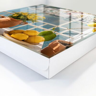Key storage box Holiday landscape