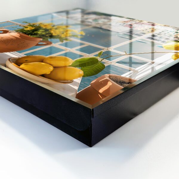 Key storage box Holiday landscape