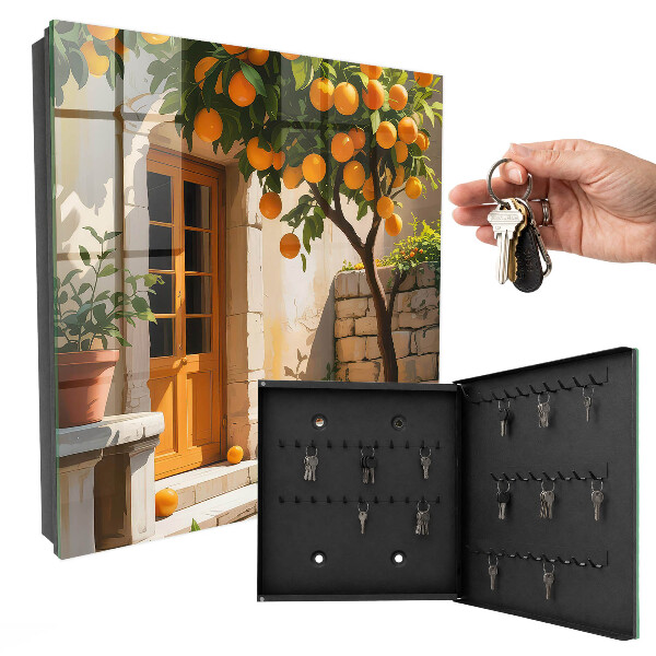 Key cabinet for wall Orange Garden