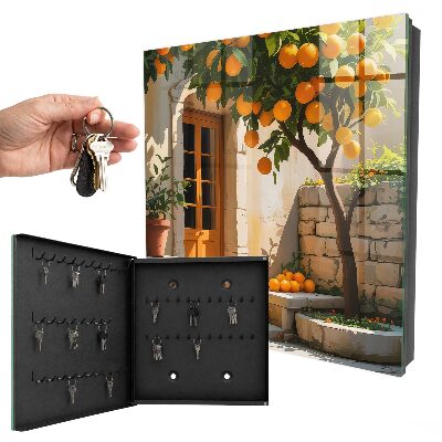 Key cabinet for wall Orange Garden