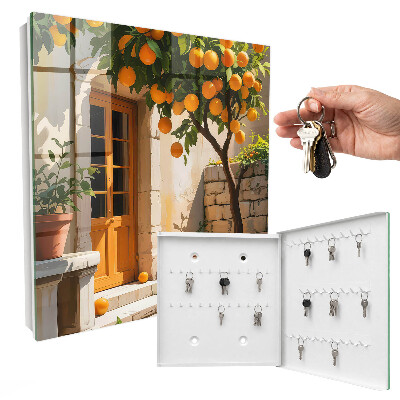 Key cabinet for wall Orange Garden