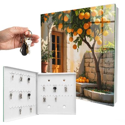 Key cabinet for wall Orange Garden