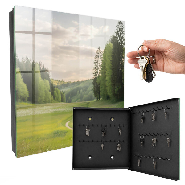 Key box Idyllic landscape