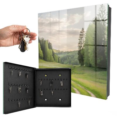 Key box Idyllic landscape