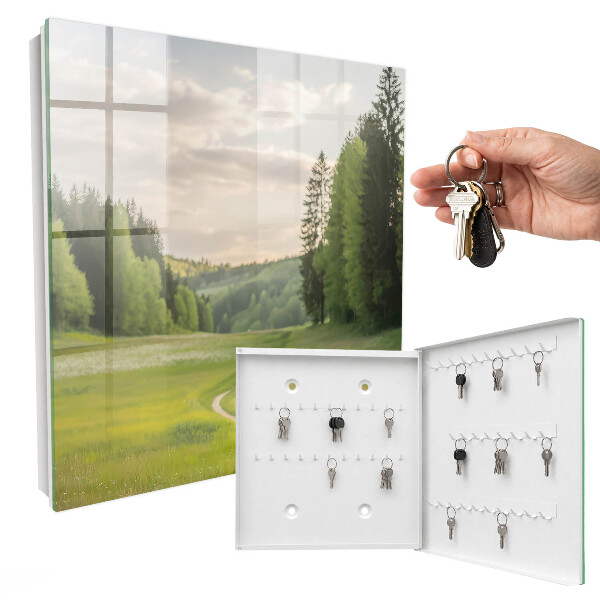 Key box Idyllic landscape