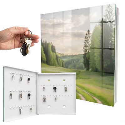 Key box Idyllic landscape