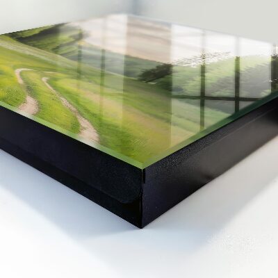 Key box Idyllic landscape