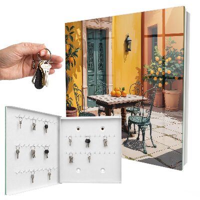 Key cabinet for wall Sun terrace