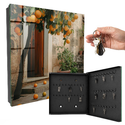 Key cabinet for wall Warm terrace