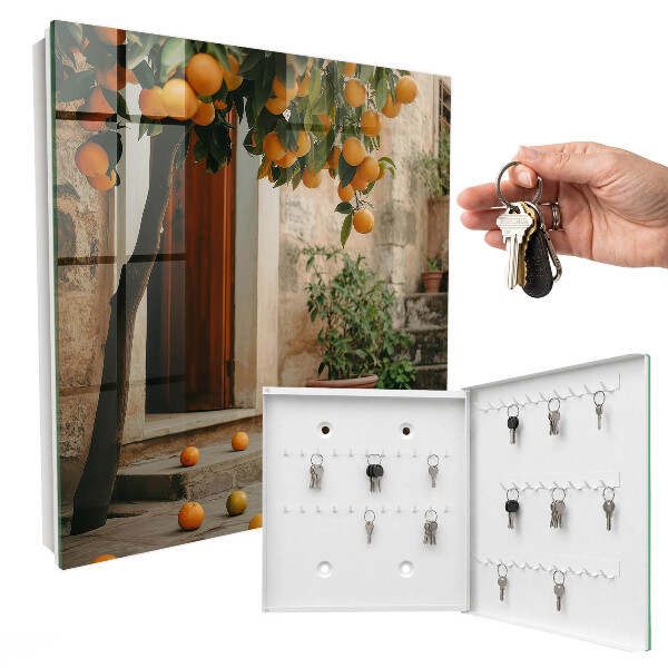 Key cabinet for wall Warm terrace
