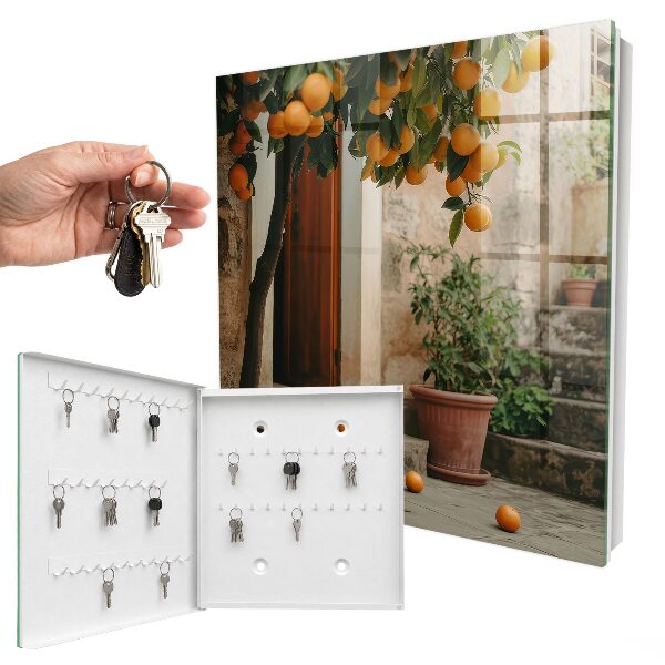 Key cabinet for wall Warm terrace