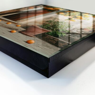 Key cabinet for wall Warm terrace
