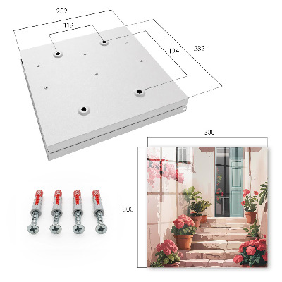 Key box Flower stairs