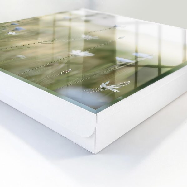 Key storage box Delicate flowers
