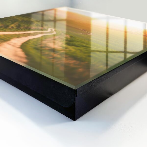 Key cabinet for wall Picturesque landscape
