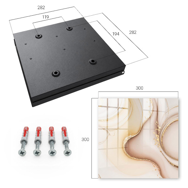 Key box Beige waves