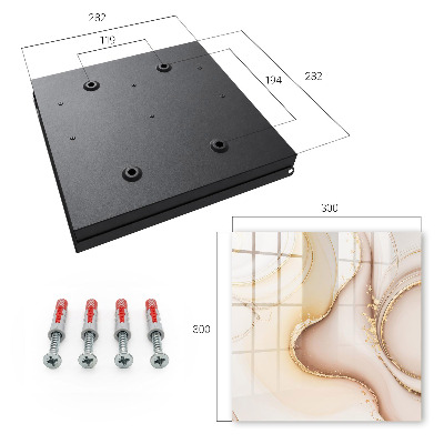 Key box Beige waves