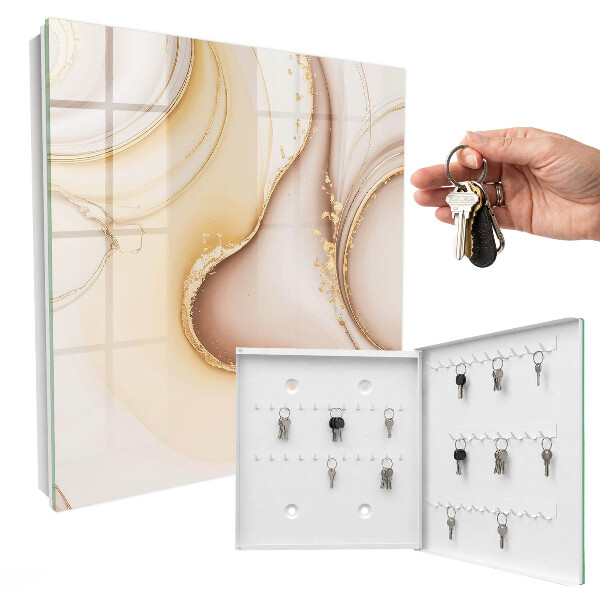 Key box Beige waves