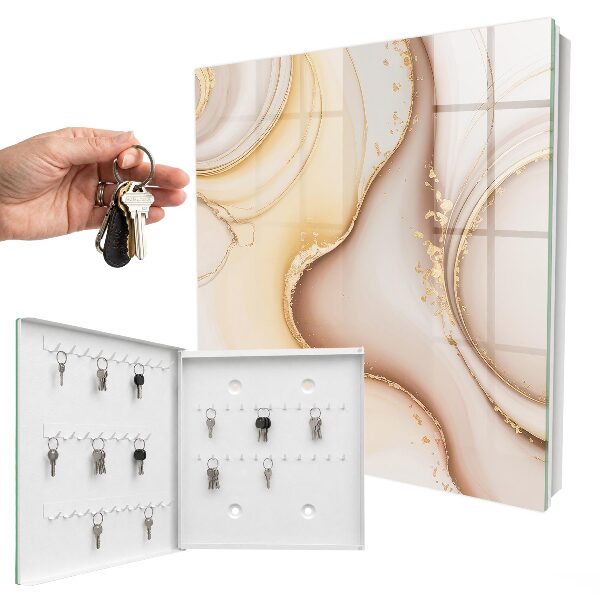 Key box Beige waves