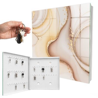Key box Beige waves