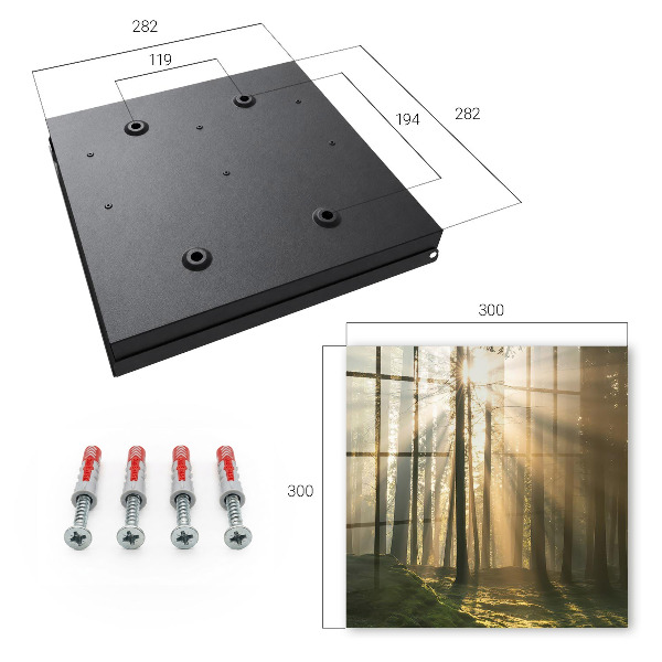 Key storage box Light of the forest