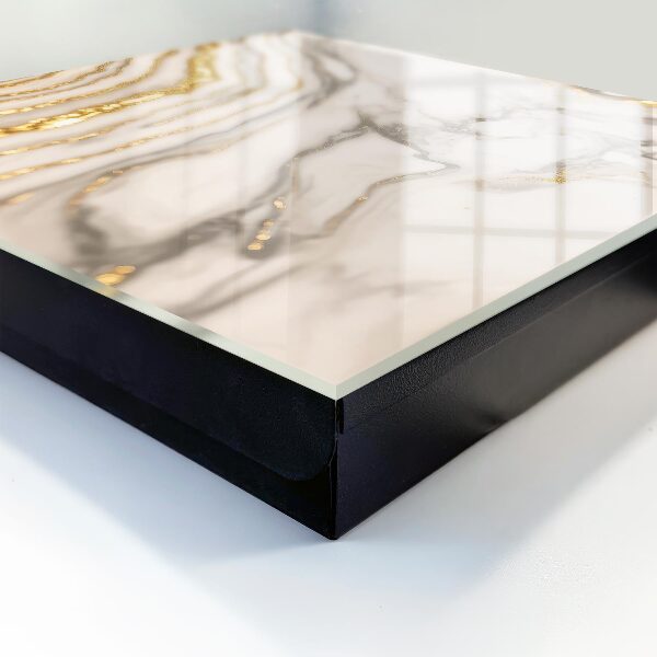 Key cabinet for wall Marble veins