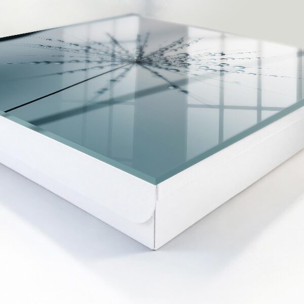 Key cabinet for wall Dandelion and drops of water