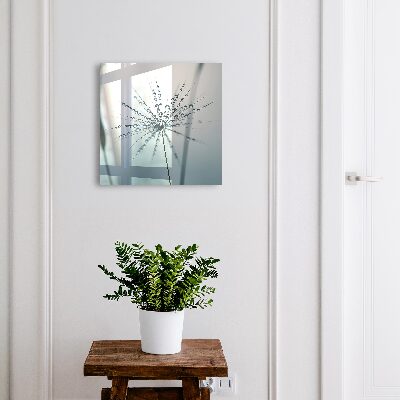 Key cabinet for wall Dandelion and drops of water