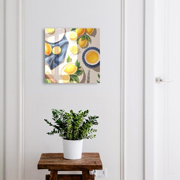 Key cabinet for wall Lemon table