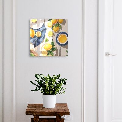 Key cabinet for wall Lemon table