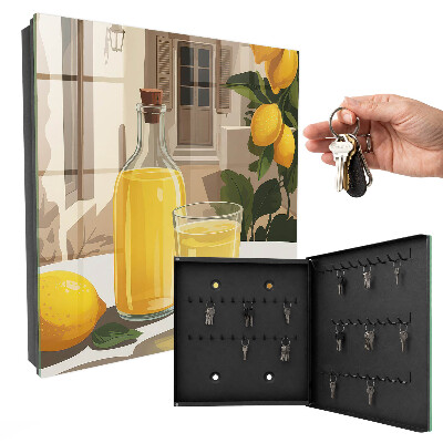 Key cabinet for wall Lemon Feast