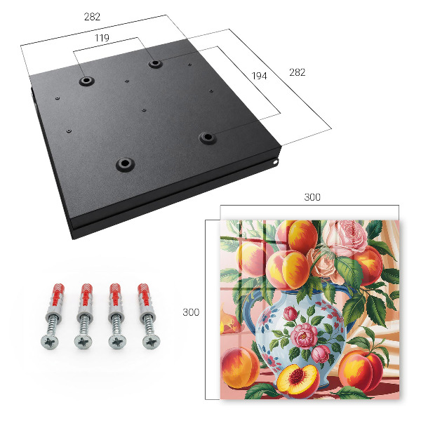 Key cabinet for wall Still life