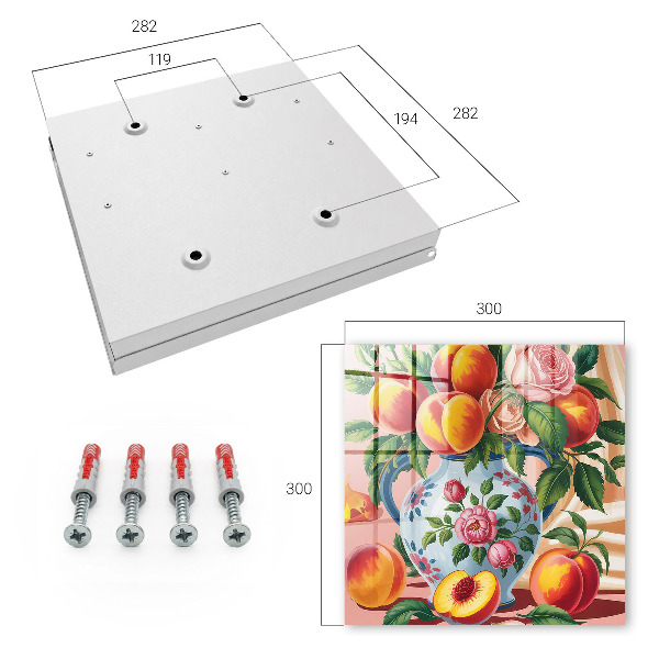 Key cabinet for wall Still life