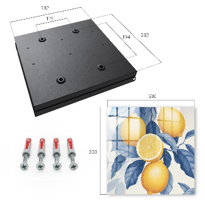 Key storage box The Magic of Lemon