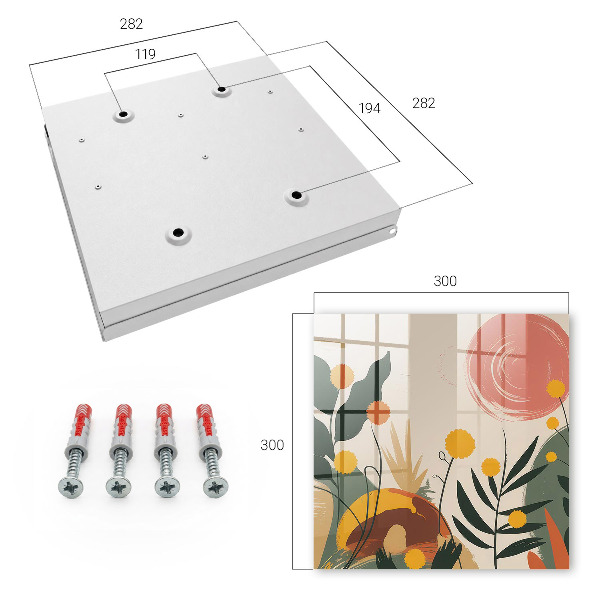Key storage box The energy of color