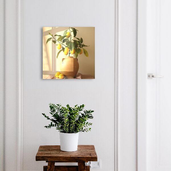 Key storage box Lemons in a jug