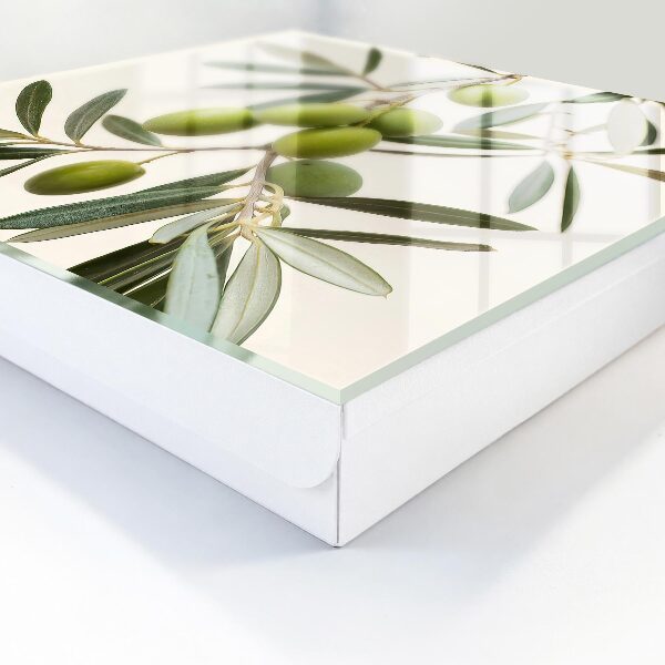 Key box A branch with olives