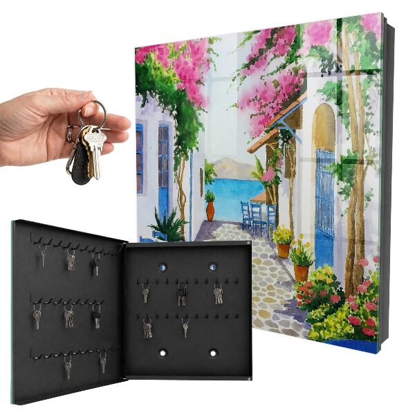 Key cabinet for wall Mediterranean beauty