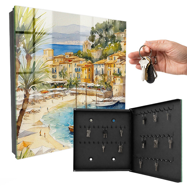 Key box Seaside landscape