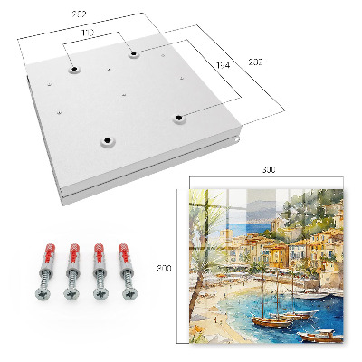 Key box Seaside landscape