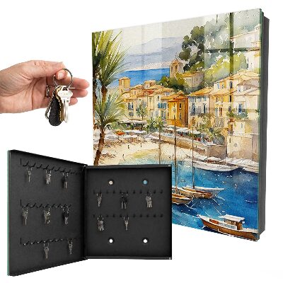 Key box Seaside landscape