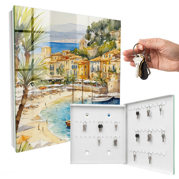 Key box Seaside landscape