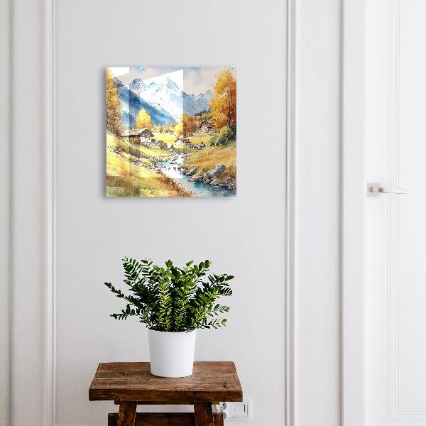 Key storage box Peace in the mountains