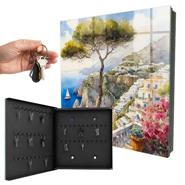 Key storage box Mediterranean country