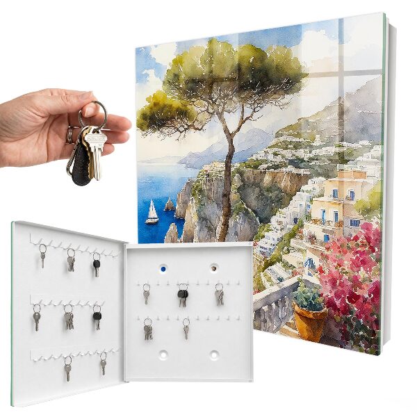Key storage box Mediterranean country