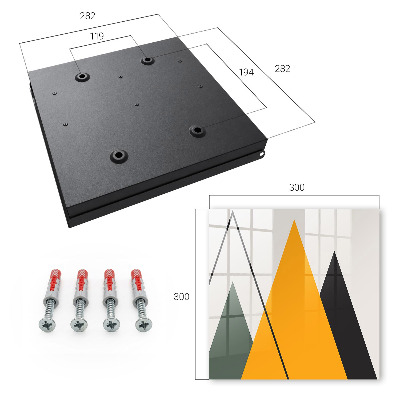 Key storage box Modern composition