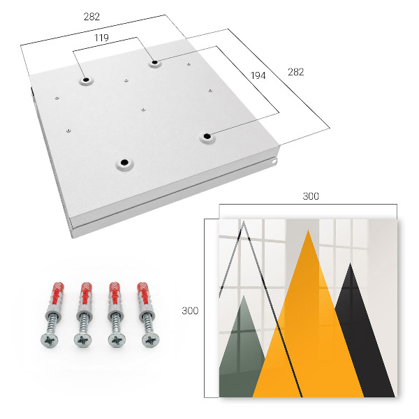 Key storage box Modern composition