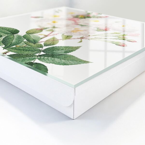 Key cabinet for wall The magic of flowers