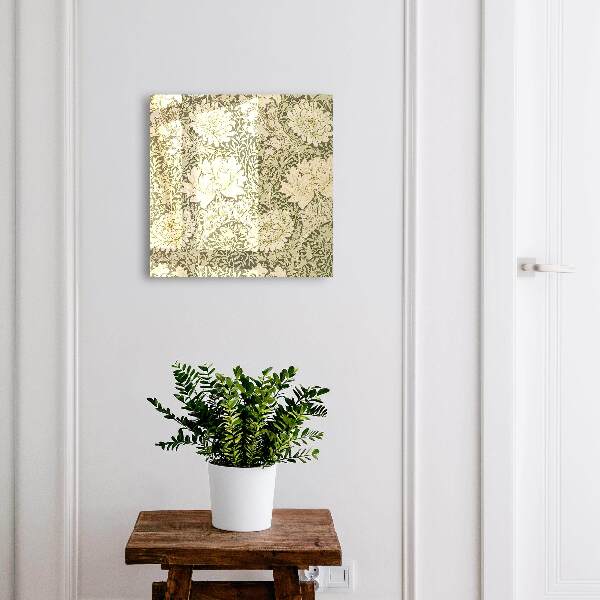 Key box Floral pattern